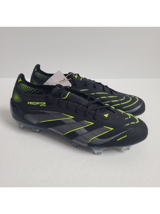 Adidas Predator Elite FG Electric Stealth Pack Soccer Cleats JI1085  Size 7.5 main image 5